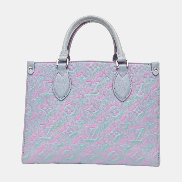 ONTHEGO PM Monogram Calfskin Blue