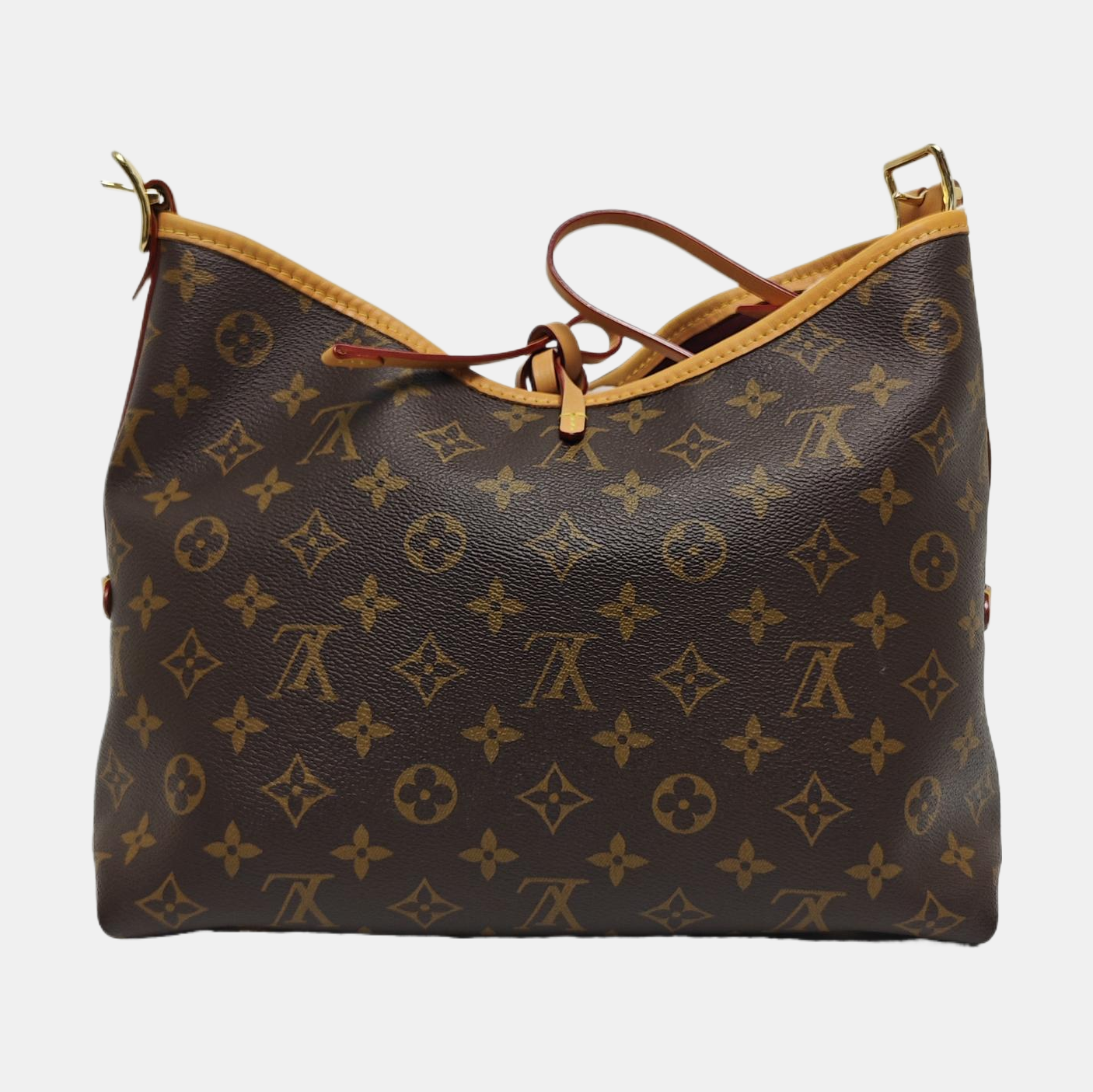 CARRYALL PM Monogram Coated Canvas Brown