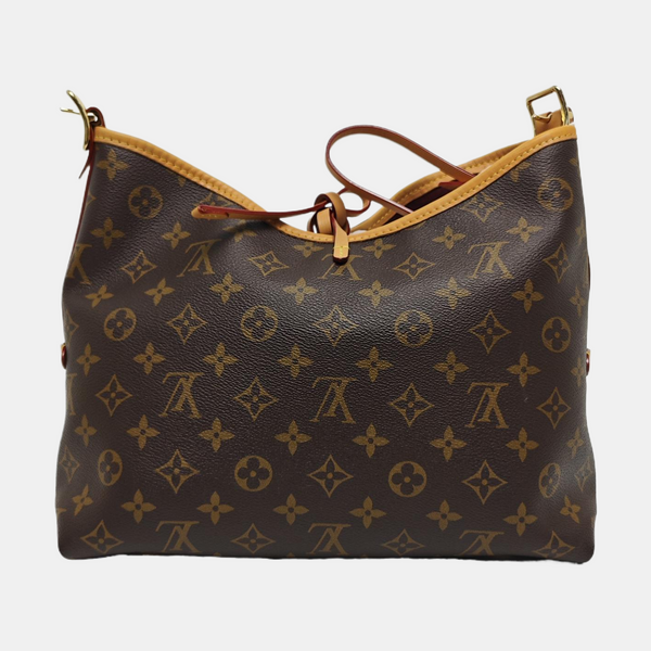 CARRYALL PM Monogram Coated Canvas Brown