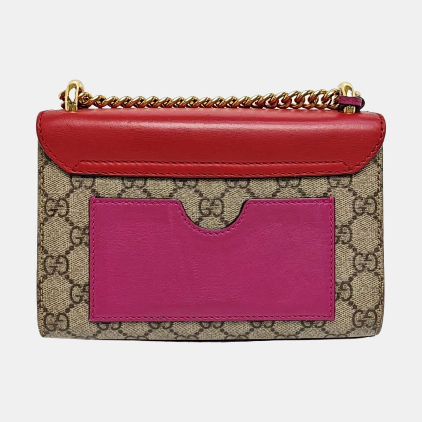 Padlock Small Monogram Coated Canvas Multicolor