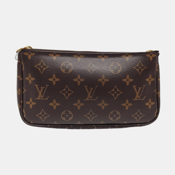 MULTI Monogram Coated Canvas Brown