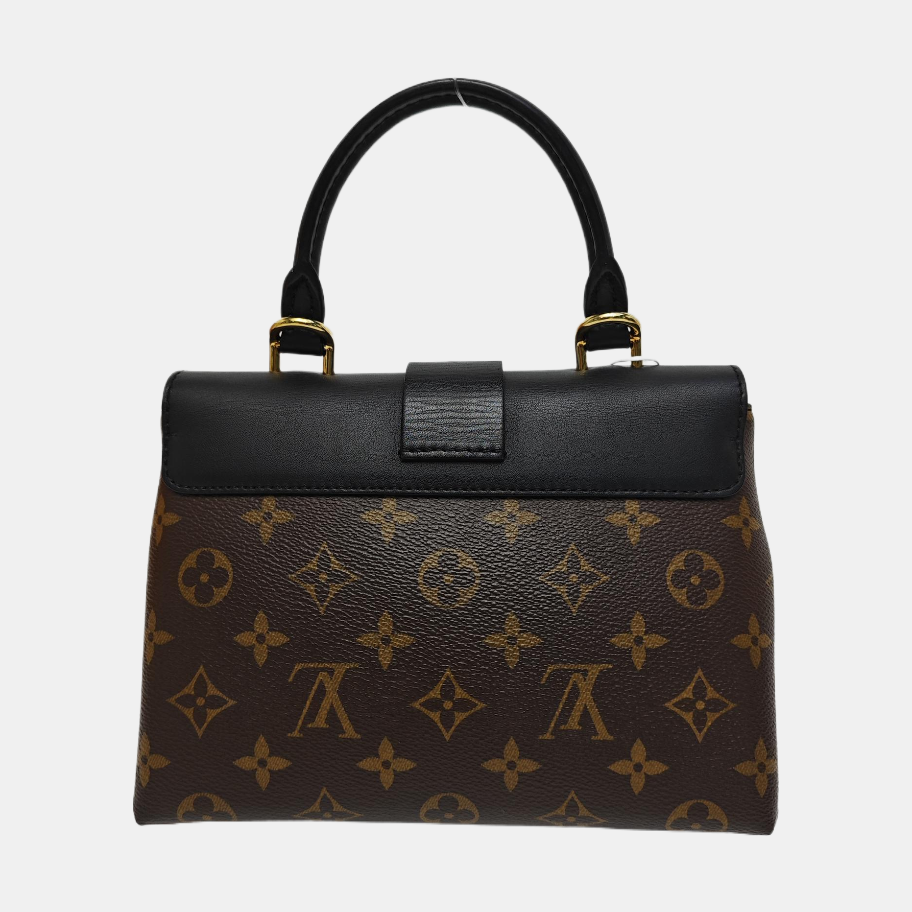 LOCKY BB Monogram Coated Canvas Brown