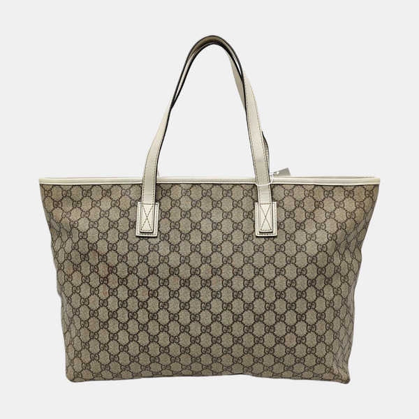 GG Imprime Monogram Coated Canvas Beige