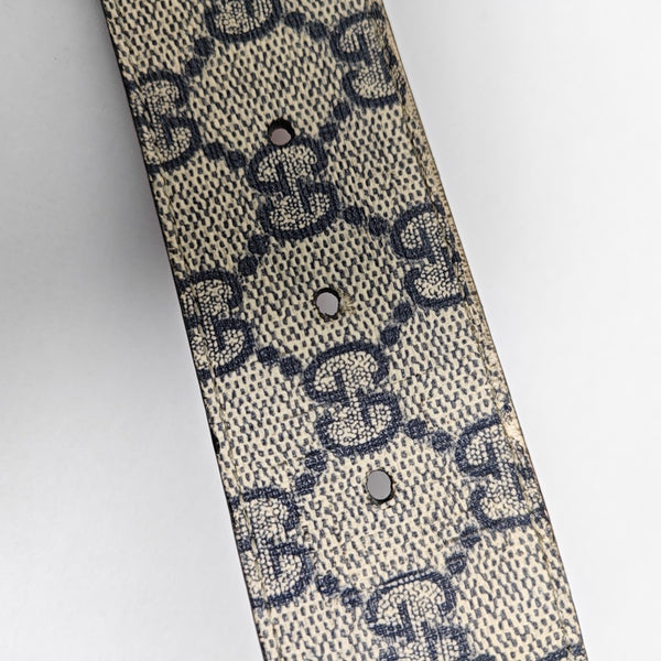 Leather Belt Beige