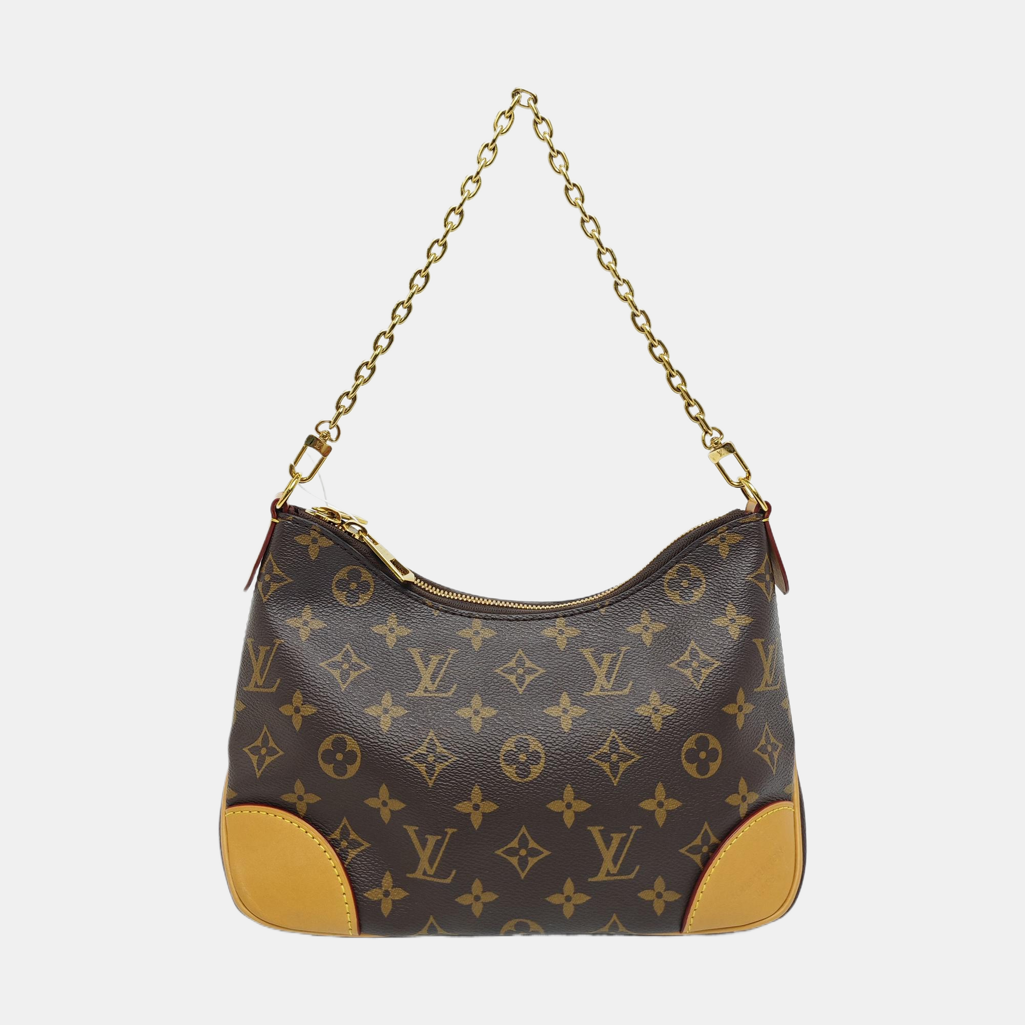 BOULOGNE Monogram Coated Canvas Brown