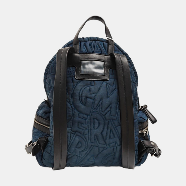 Fabric Backpack Blue