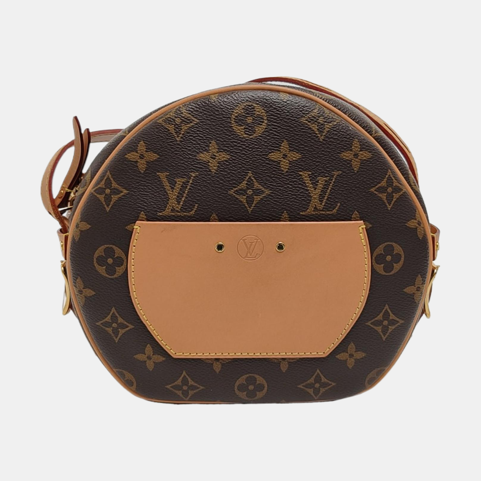 BOITE CHAPEAU MM Monogram Coated Canvas Brown