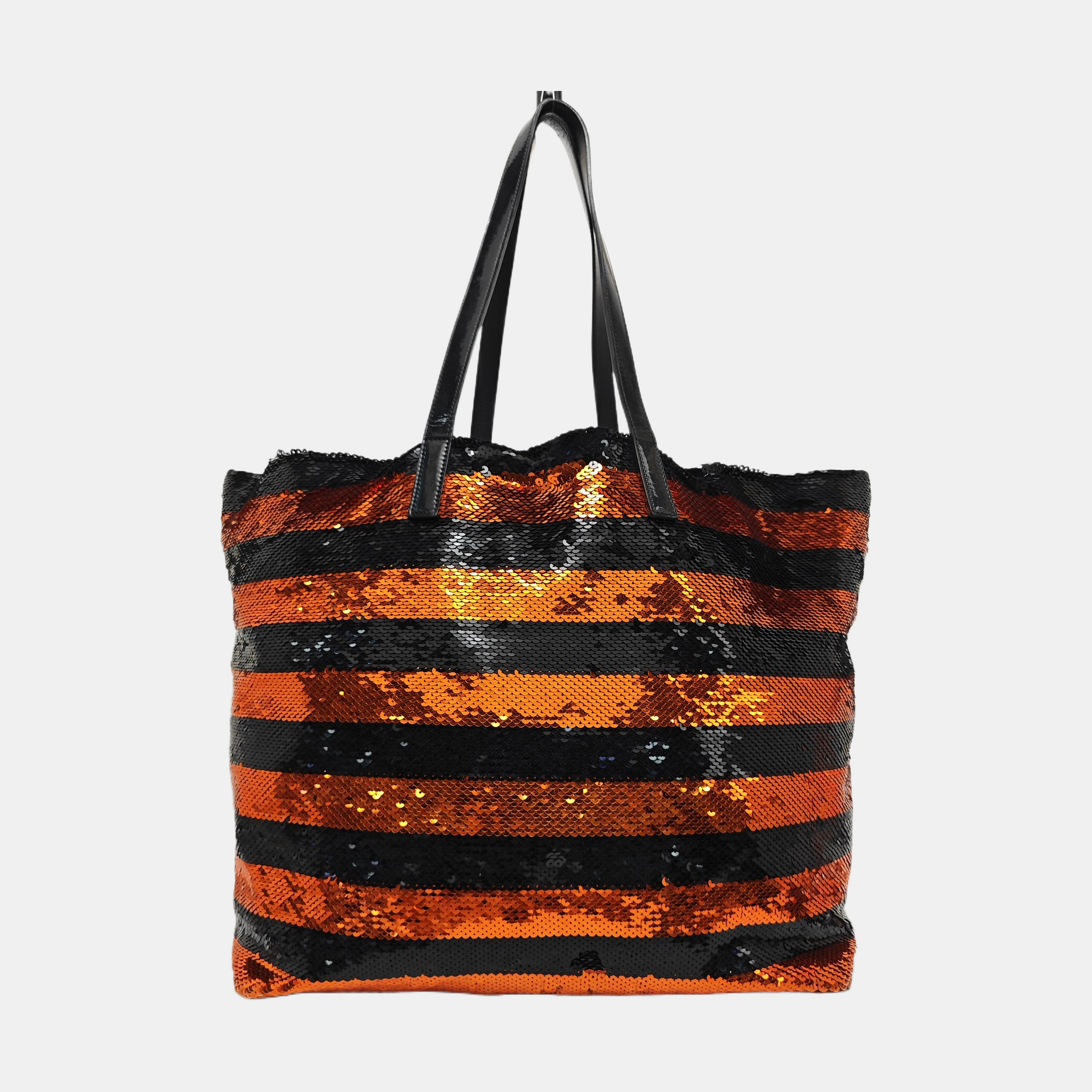 Sequins Tote Bag Black