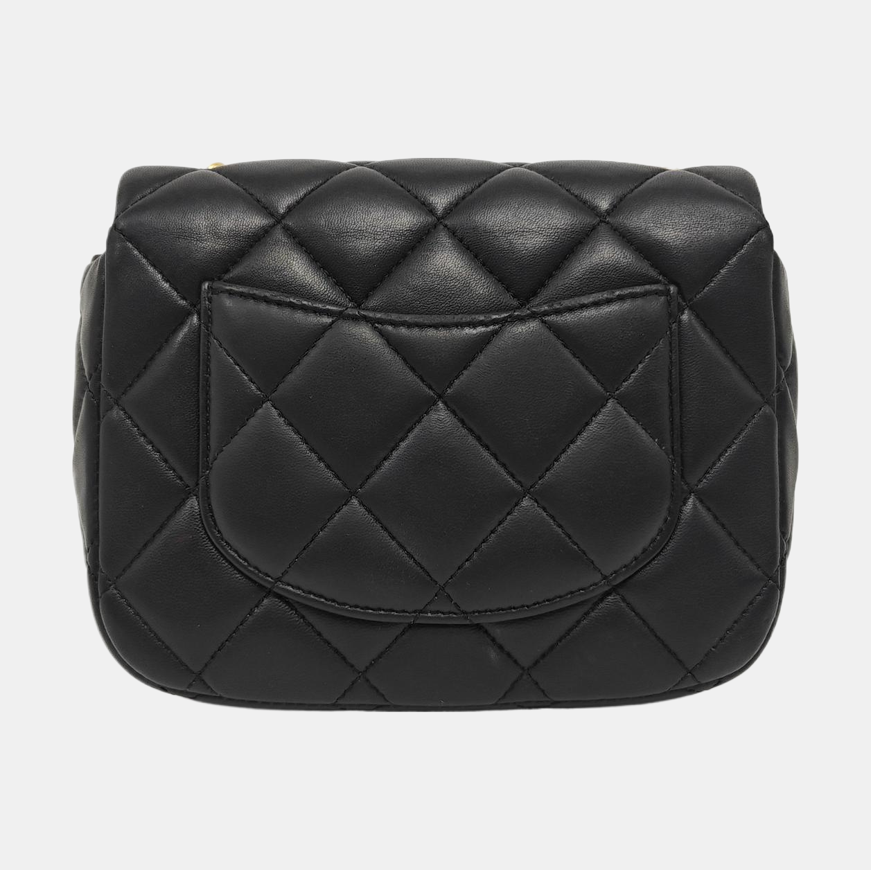 CLASSIC FLAP Mini Quilted Lambskin Black