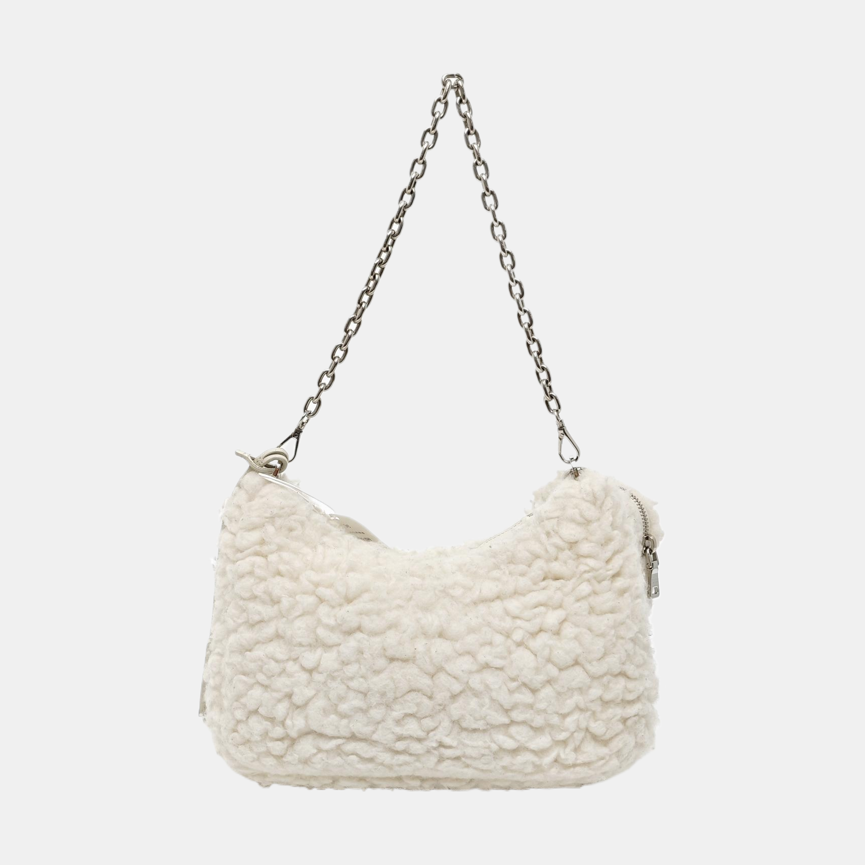 System Quilted Fur White
