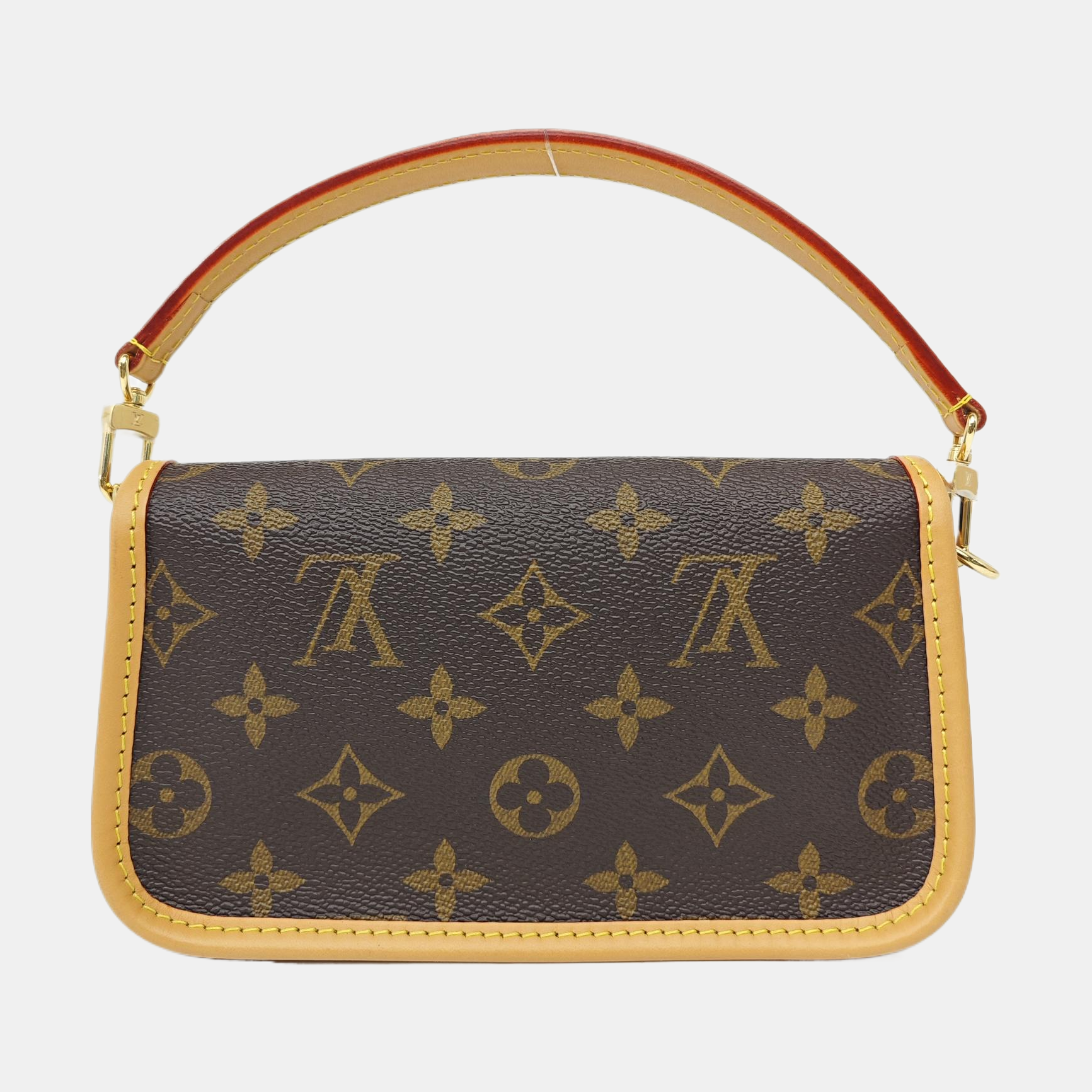 DIANE Nano Monogram Coated Canvas Brown