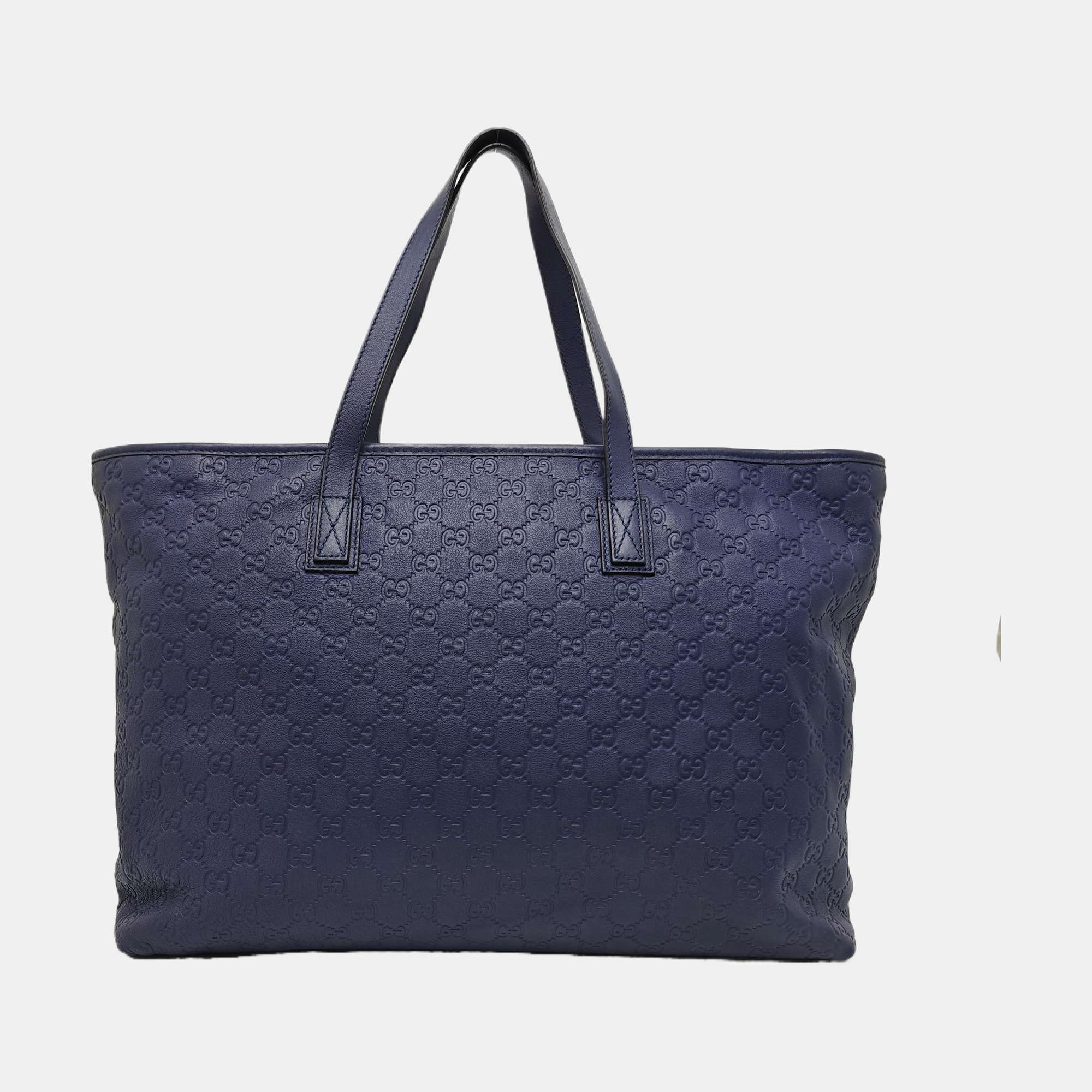 GG Imprime Monogram Calfskin Blue