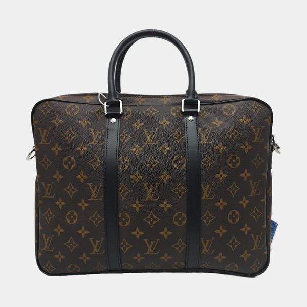 PORTE-DOCUMENTS PM Monogram Coated Canvas Brown