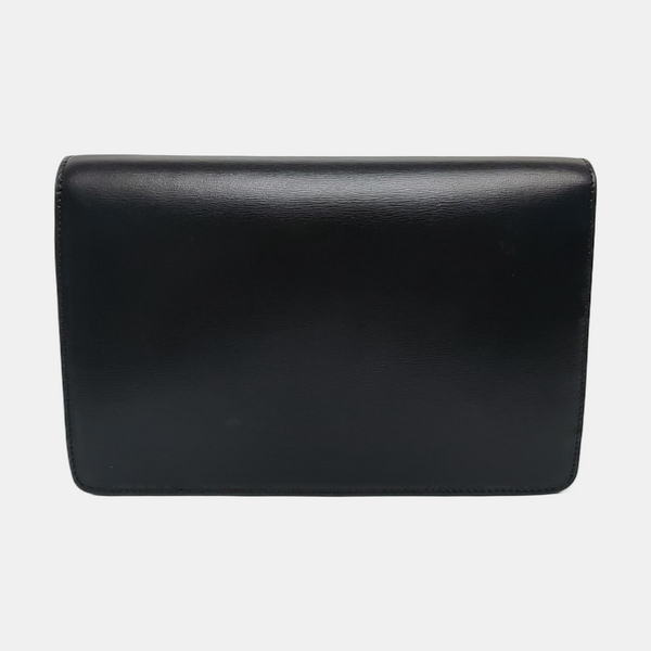 Calfskin Shoulder Bag Black
