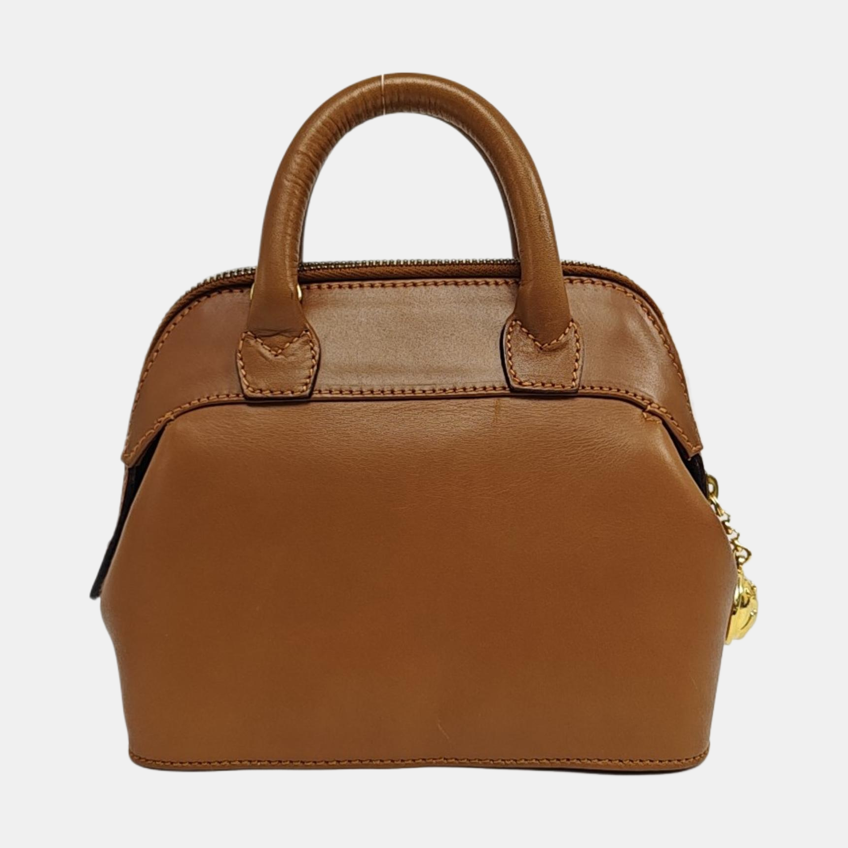 Calfskin Tote Bag Brown
