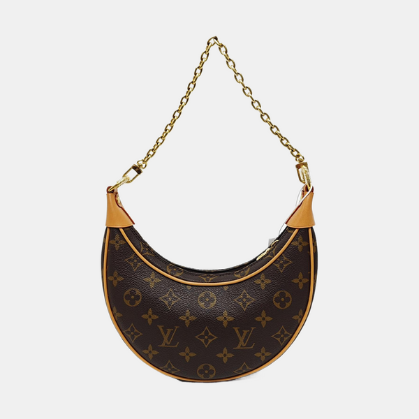 LOOP Monogram Coated Canvas Brown