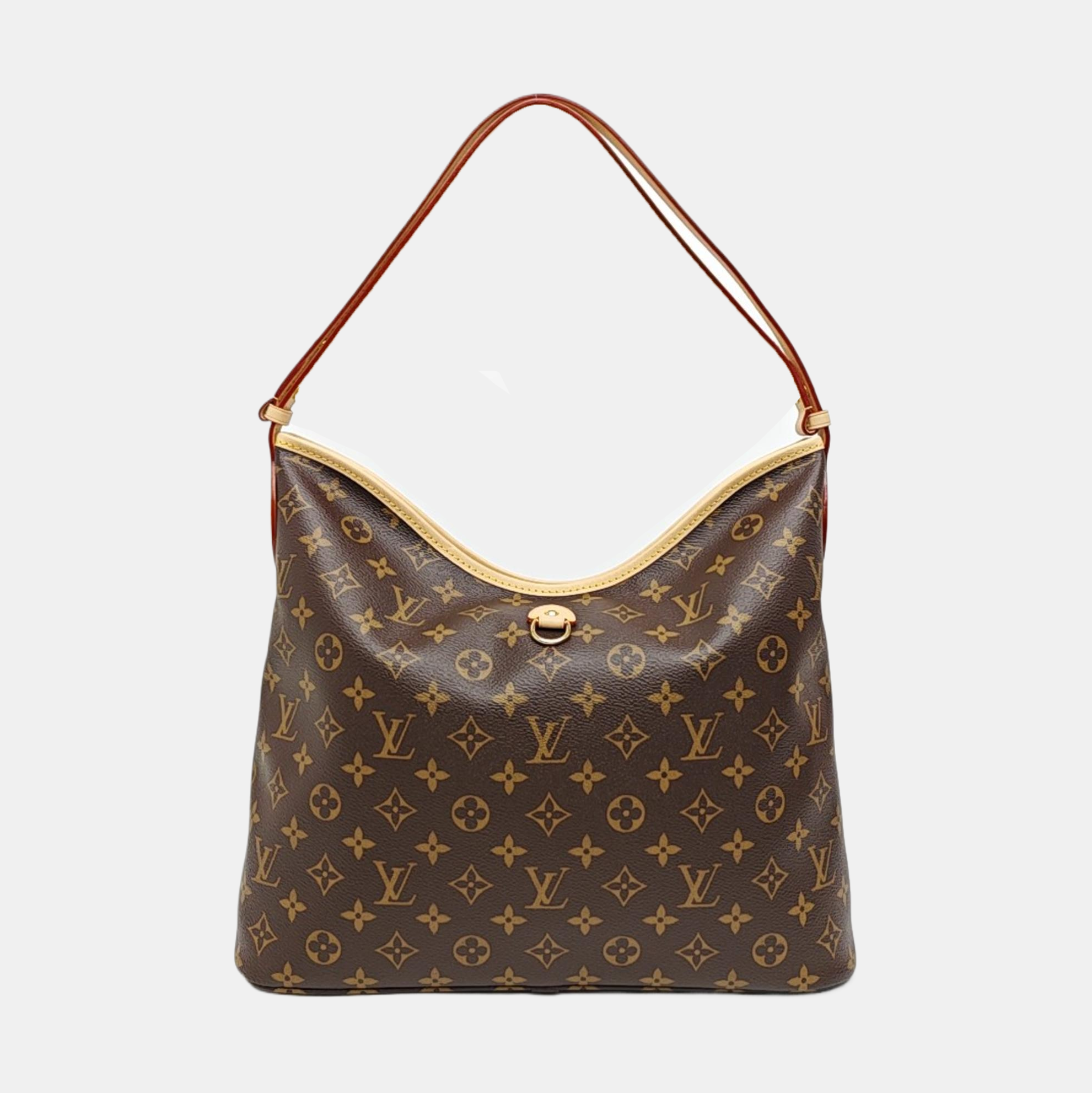 Line Up Monogram Coated Canvas Brown