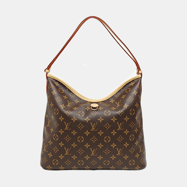 Line Up Monogram Coated Canvas Brown