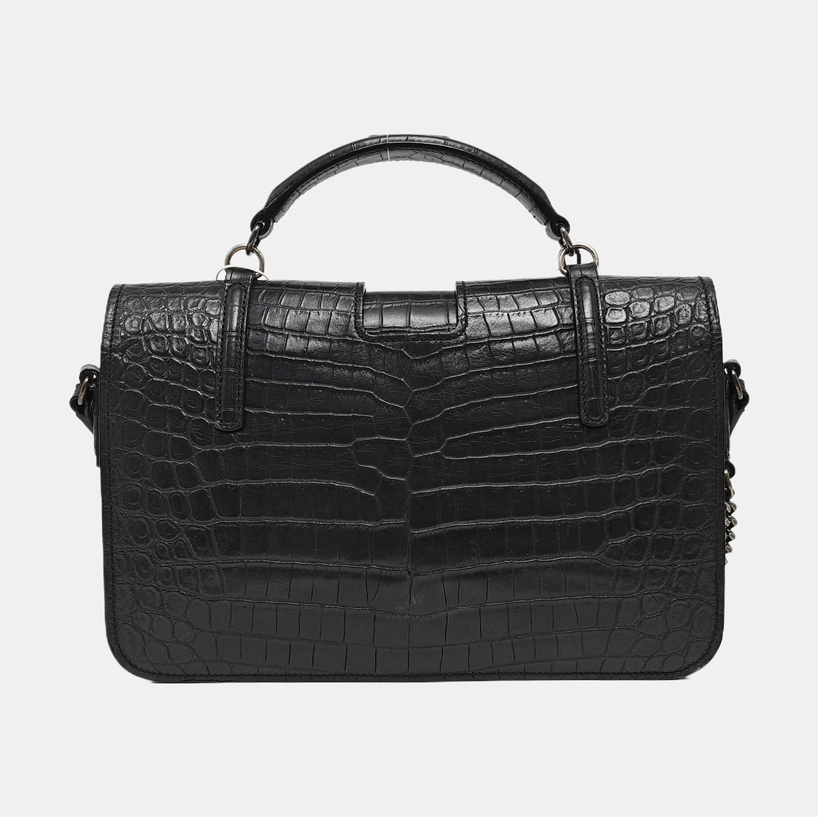 Calfskin Shoulder Bag Black