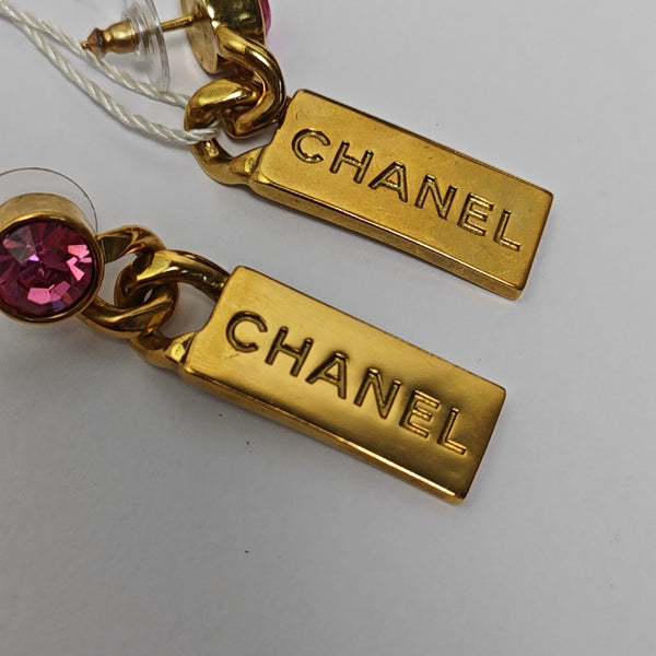 Metal Gold Stud Earrings