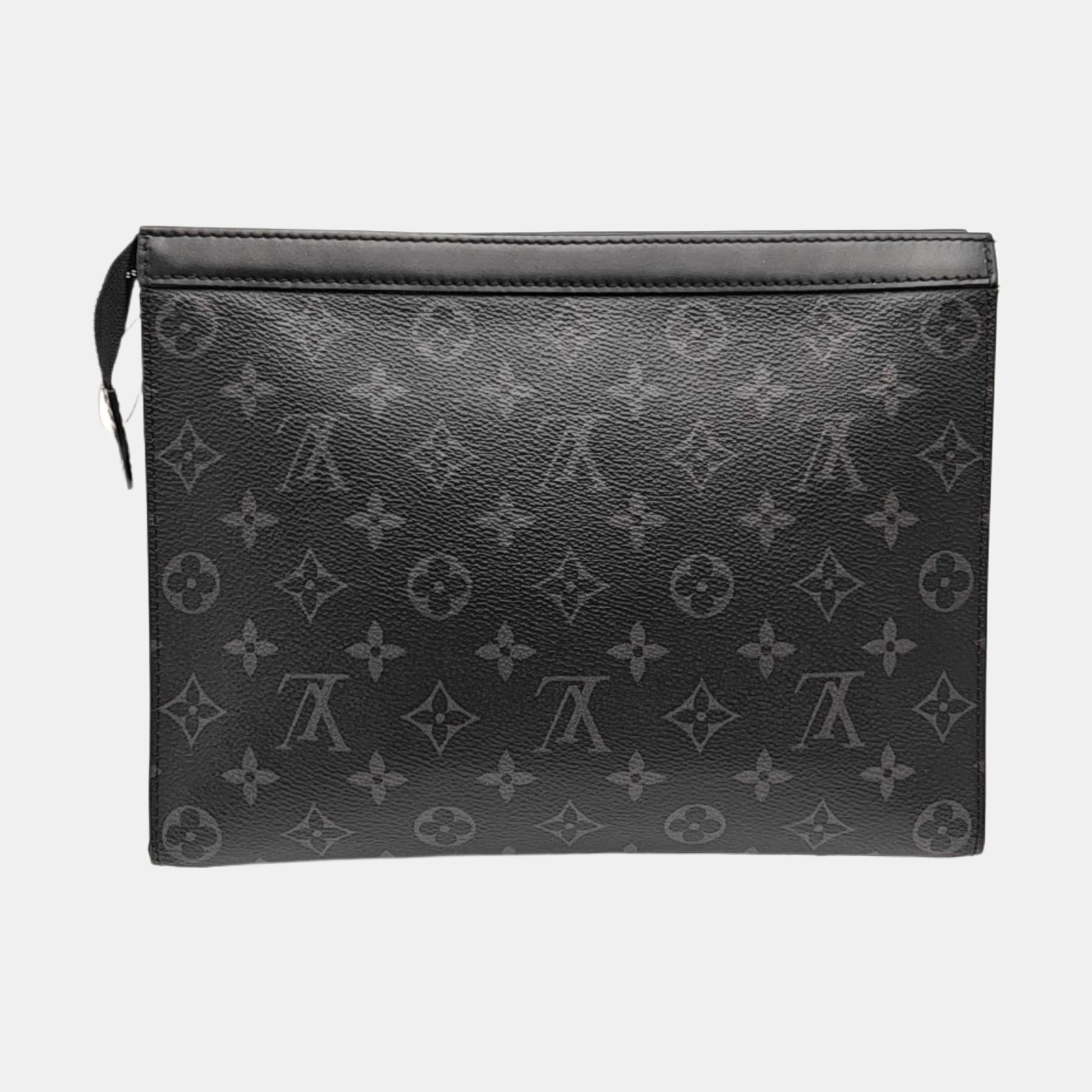 Pochette Voyag MM Monogram Coated Canvas Black