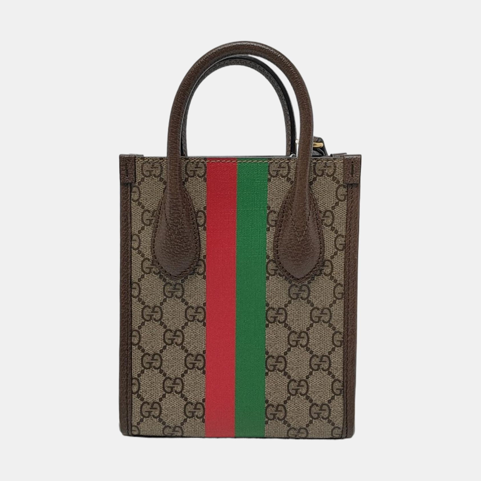 Retro Mini Monogram Coated Canvas Beige
