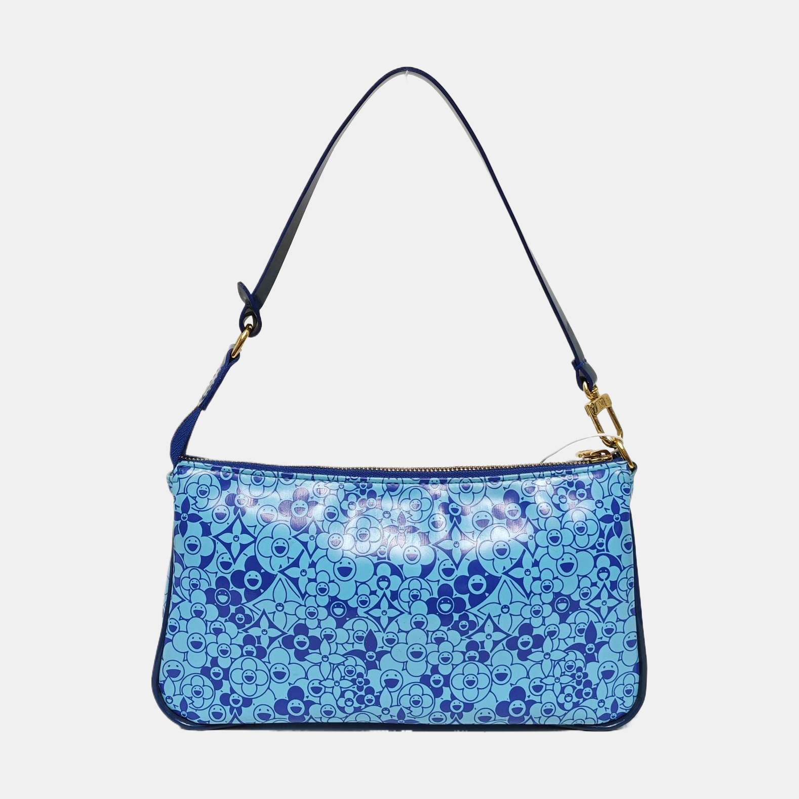 ACCESSOIRES GM Patent Leather Blue
