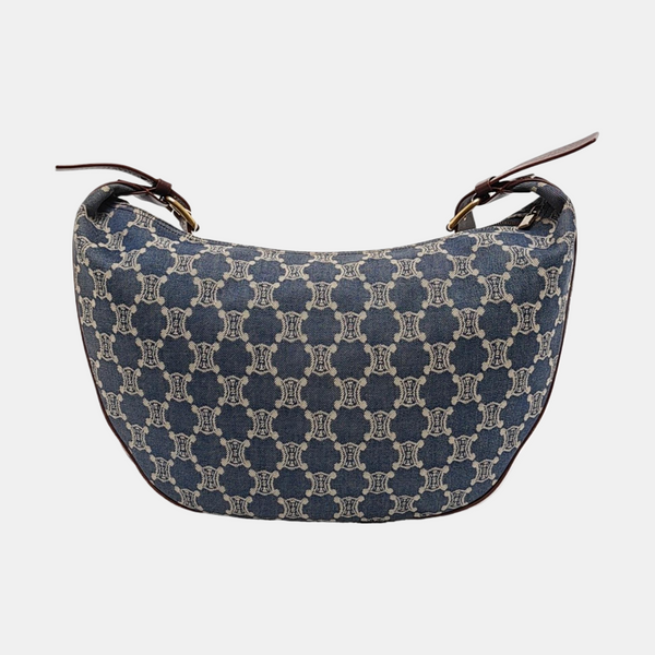 Denim Shoulder Bag Blue