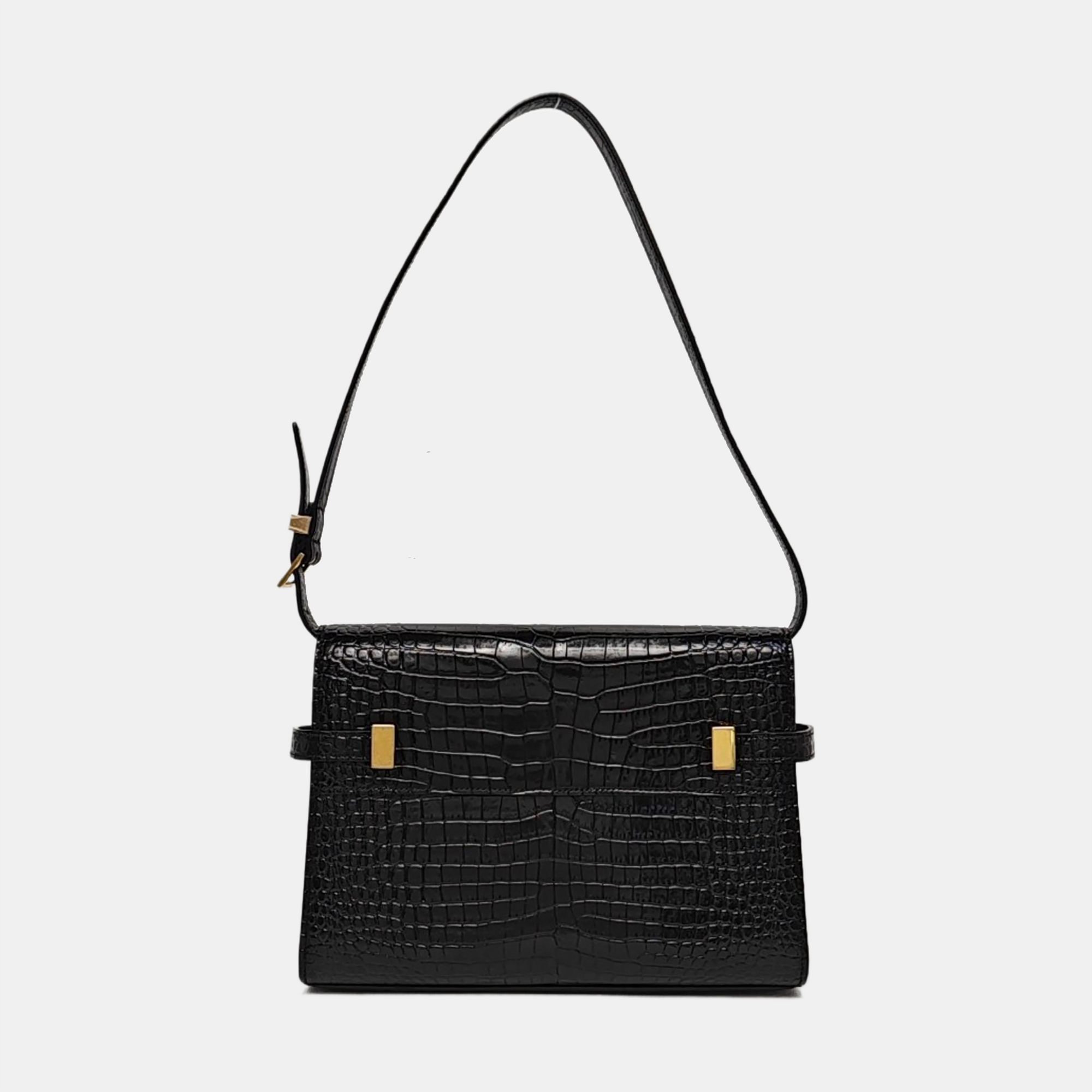 MANHATTAN Small Calfskin Black