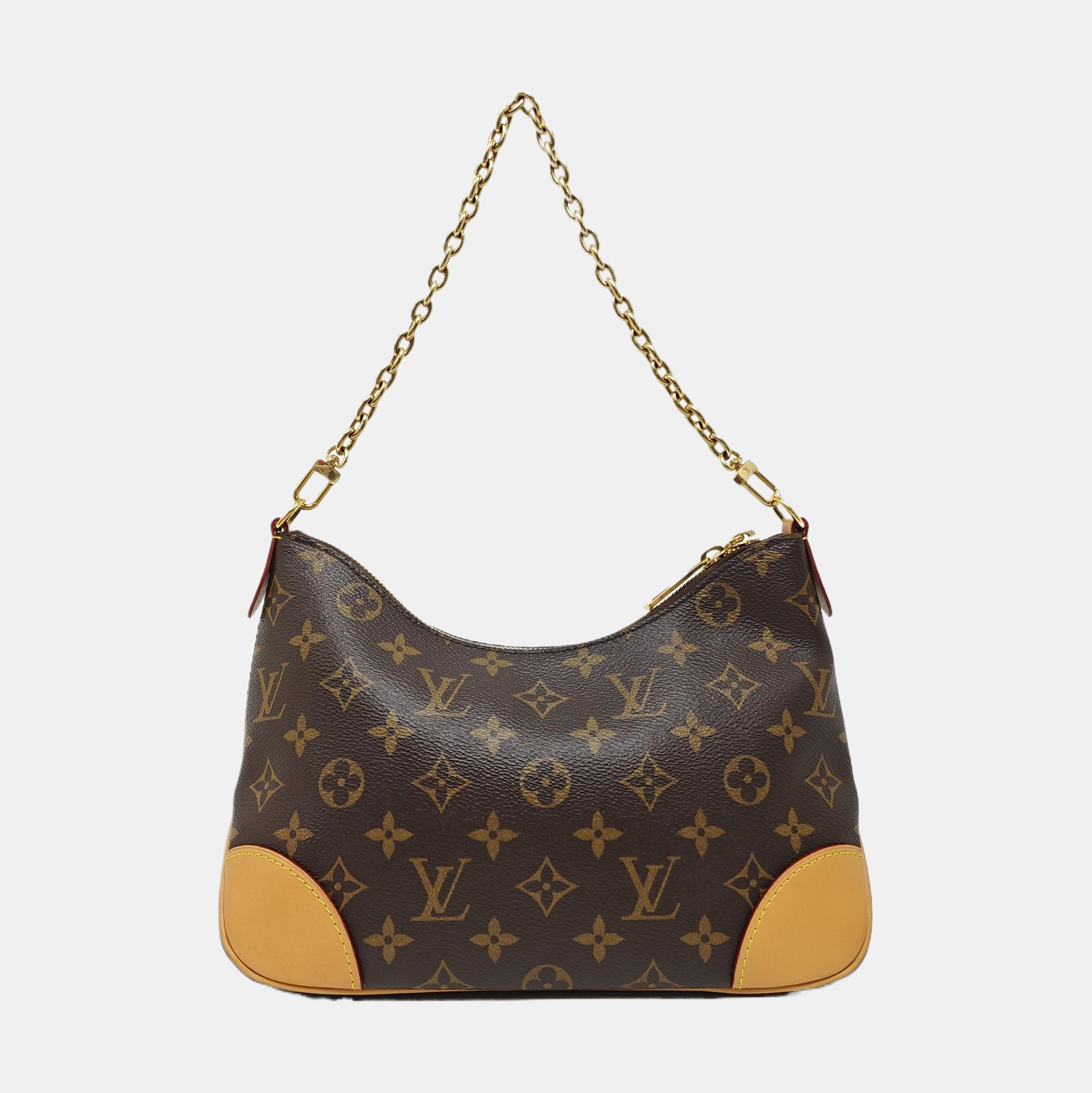 BOULOGNE Monogram Coated Canvas Brown