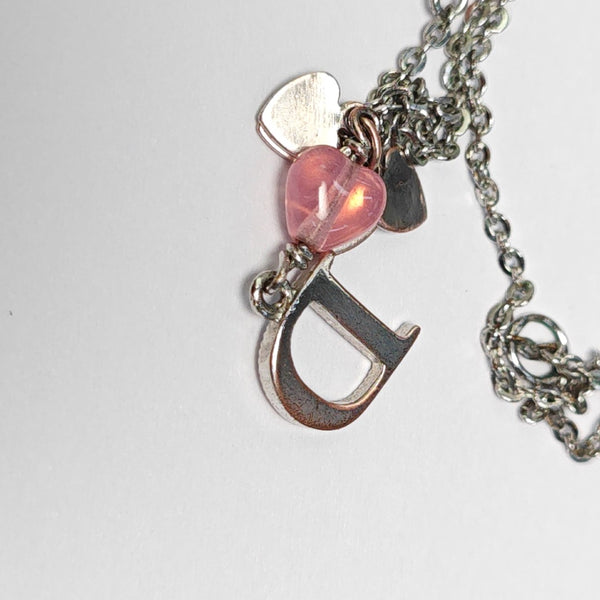 CD Swing Metal Silver Necklace