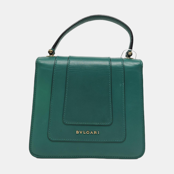 SERPENTI FOREVER Small Calfskin Green