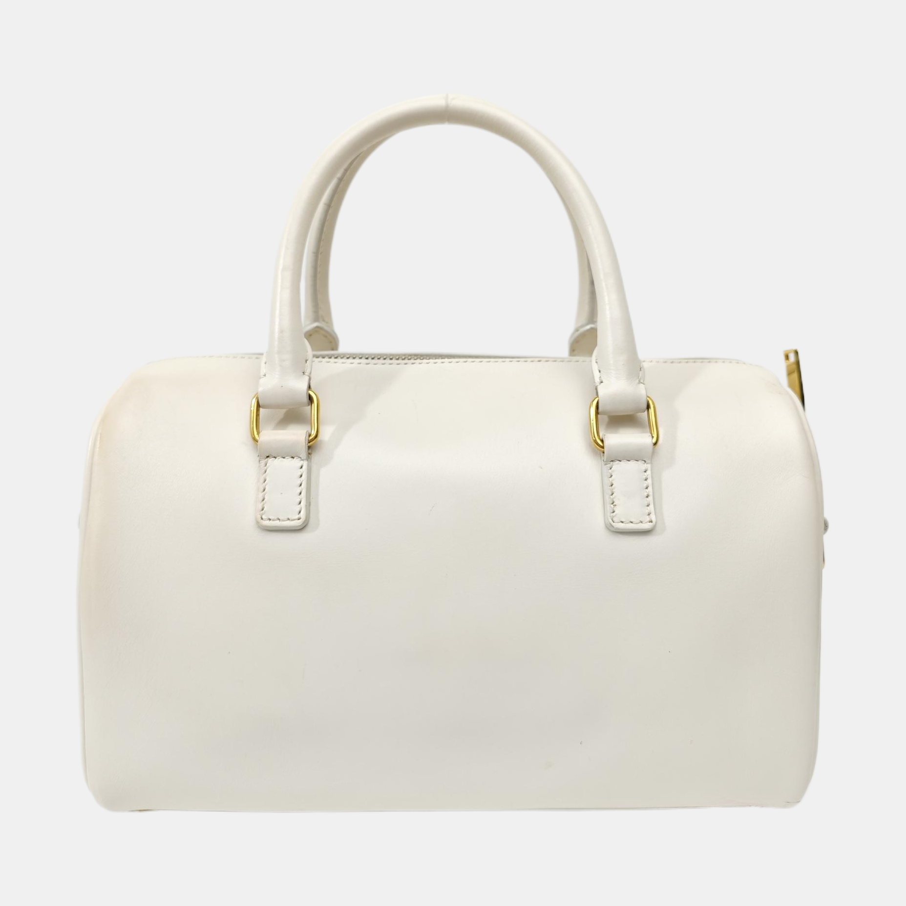 CLASSIC DUFFEL 6 Calfskin White