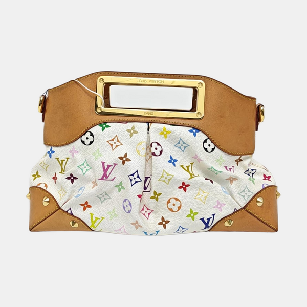 LV × TM JUDY MM Monogram Coated Canvas White