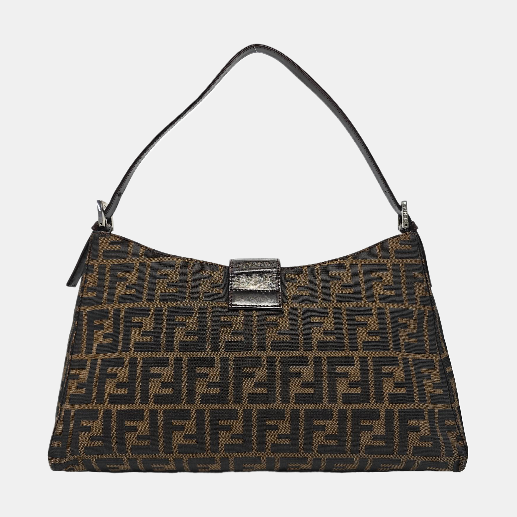 Canvas Shoulder Bag Brown