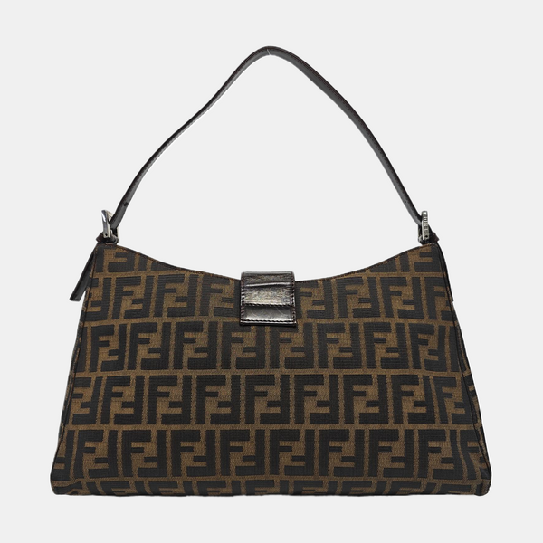 Canvas Shoulder Bag Brown