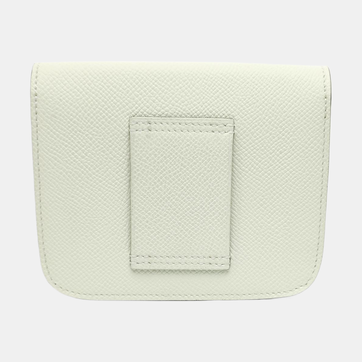 Constance Slim Epsom Green Wallet