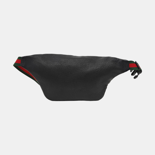 Print Large Calfskin Black
