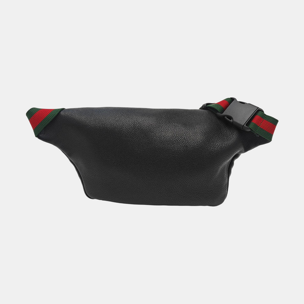 Print Large Calfskin Black