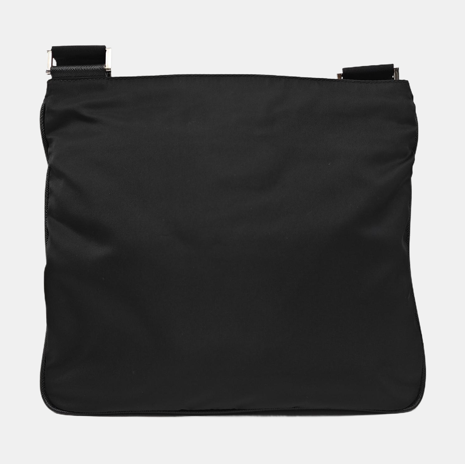 Nylon Shoulder Bag Black