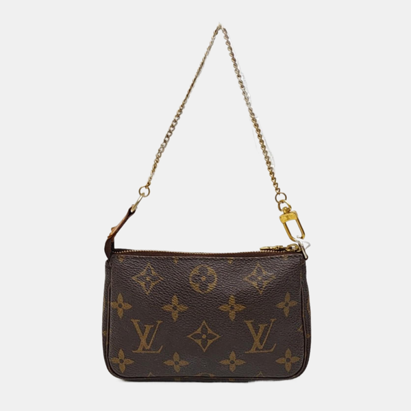 ACCESSOIRES Mini Monogram Coated Canvas Brown