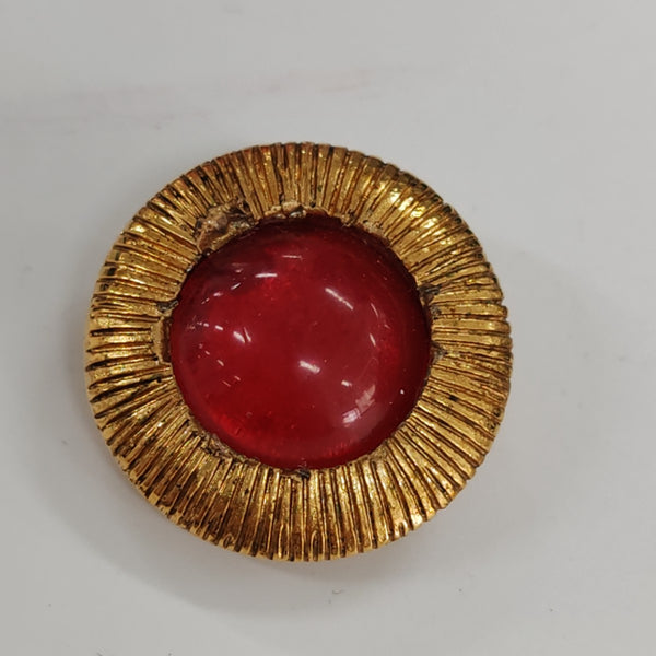 Metal Gold Clip On Earrings