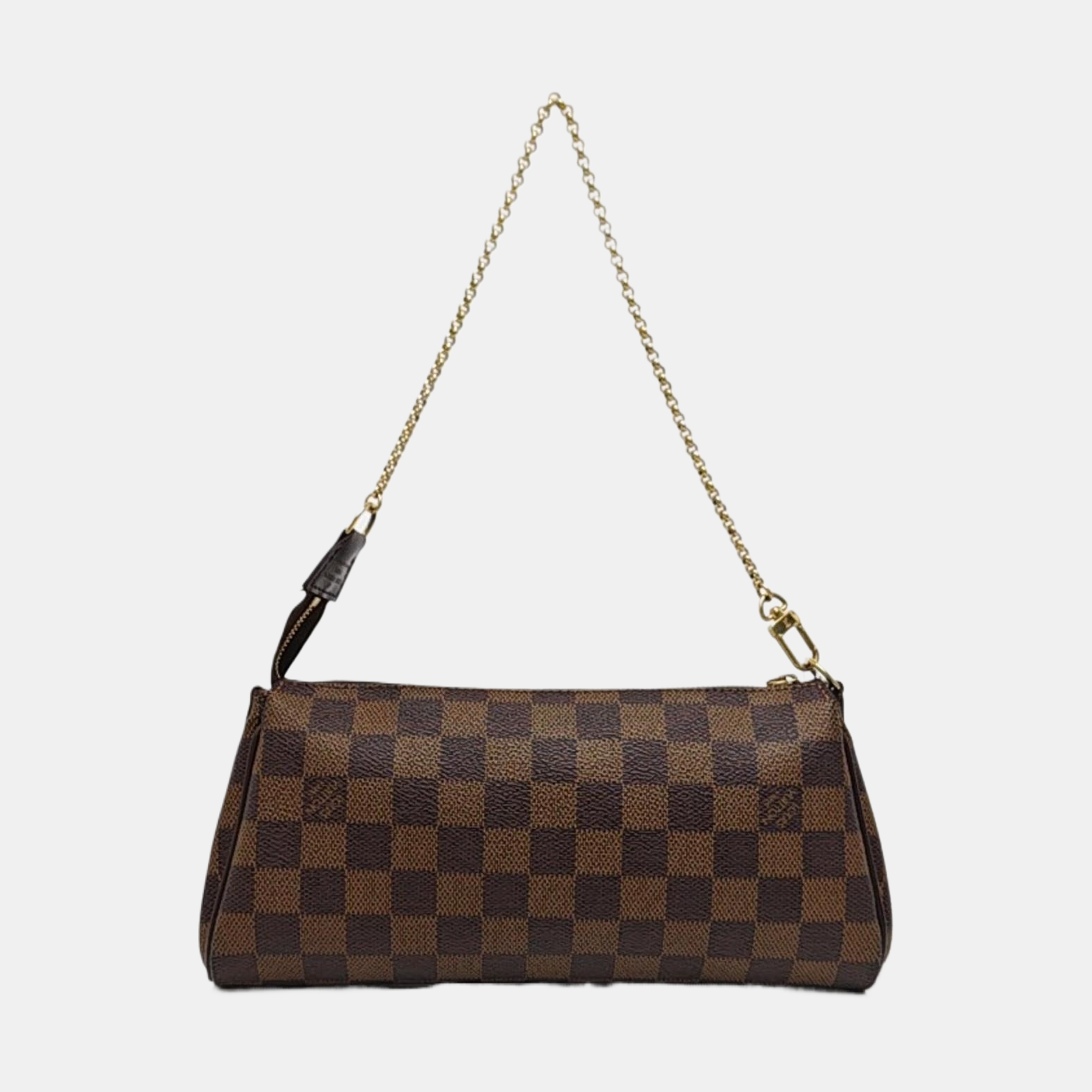EVA Damier Ebene Coated Canvas Brown