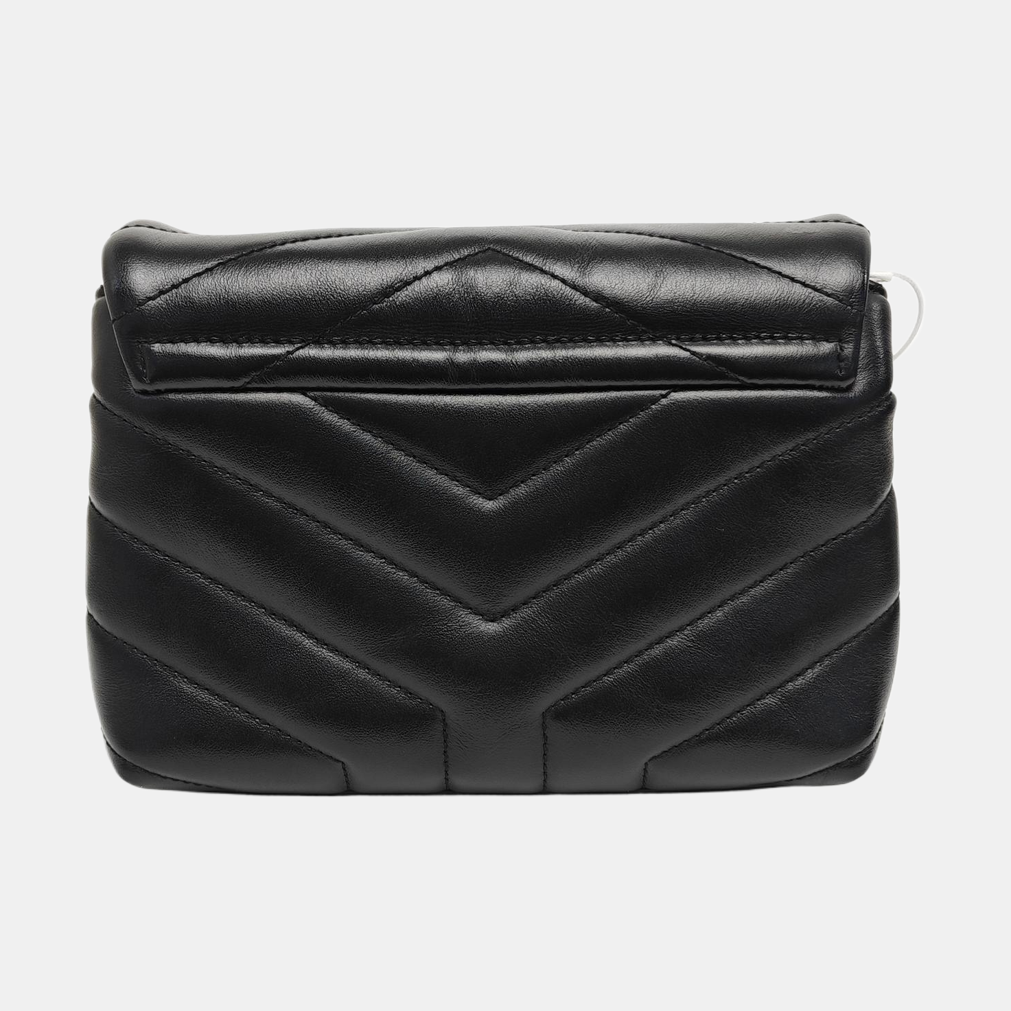 LOULOU Extra Small Chevron Calfskin Black