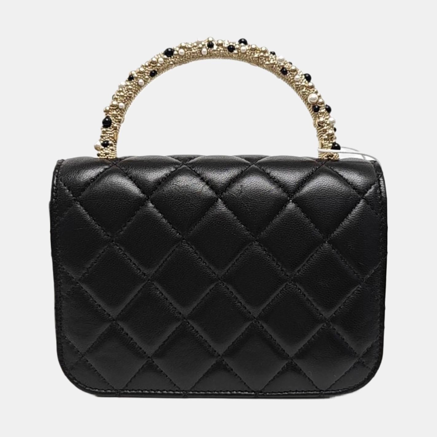 Quilted Lambskin Black