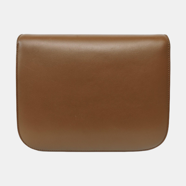 CLASSIC BOX Medium Calfskin Brown