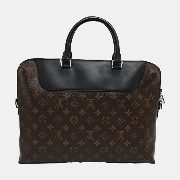 PORTE-DOCUMENTS Monogram Coated Canvas Brown