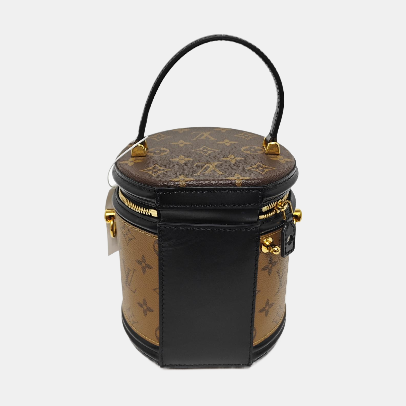 CANNES PM Monogram Coated Canvas Brown