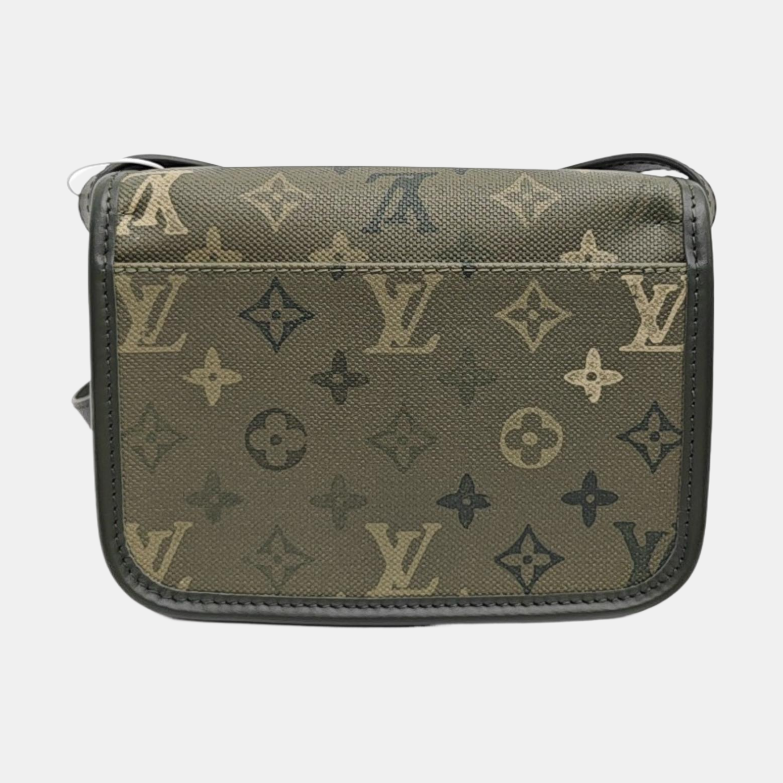 SATCHEL Monogram Coated Canvas Green