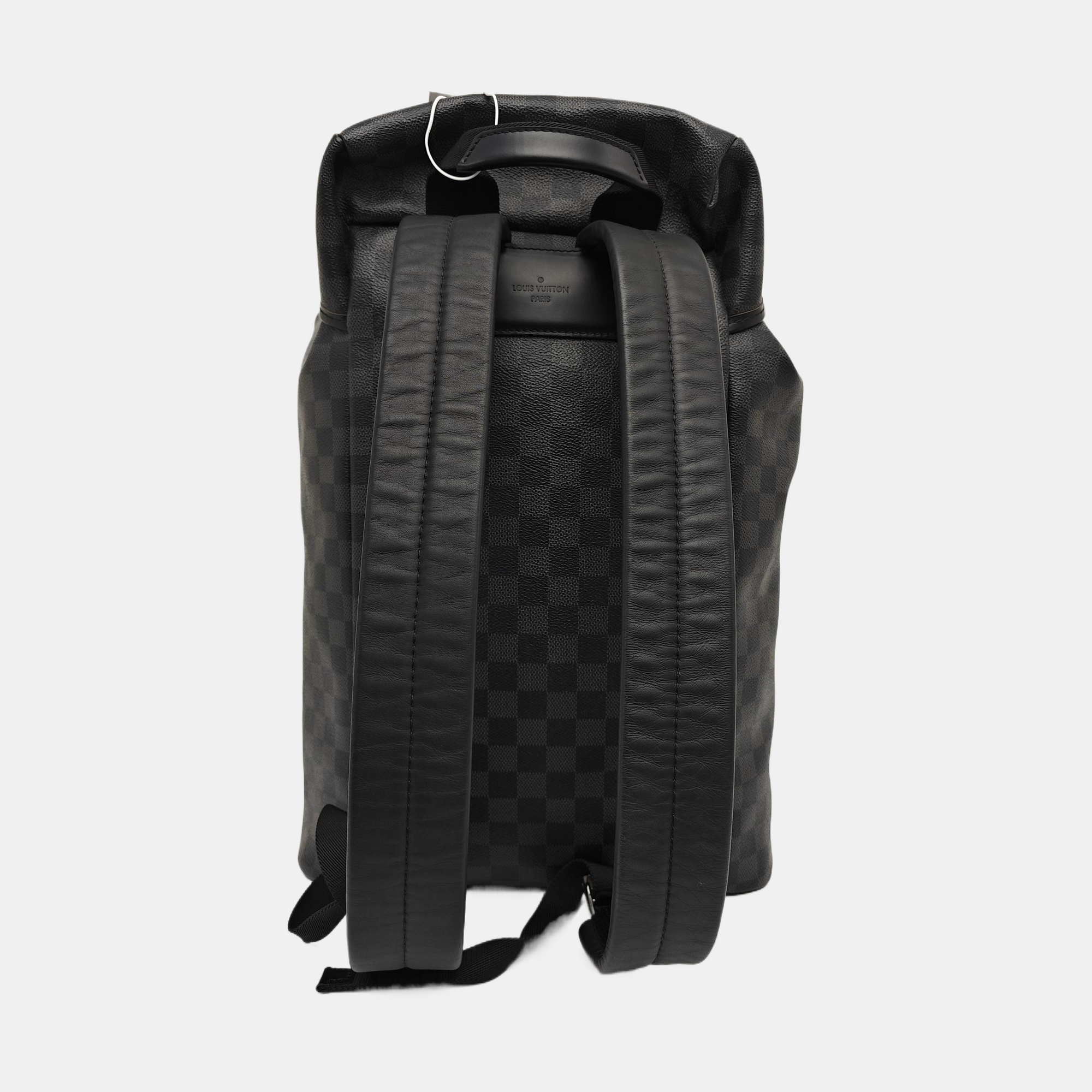 CHRISTOPHER Damier Graphite Coated Canvas Gray